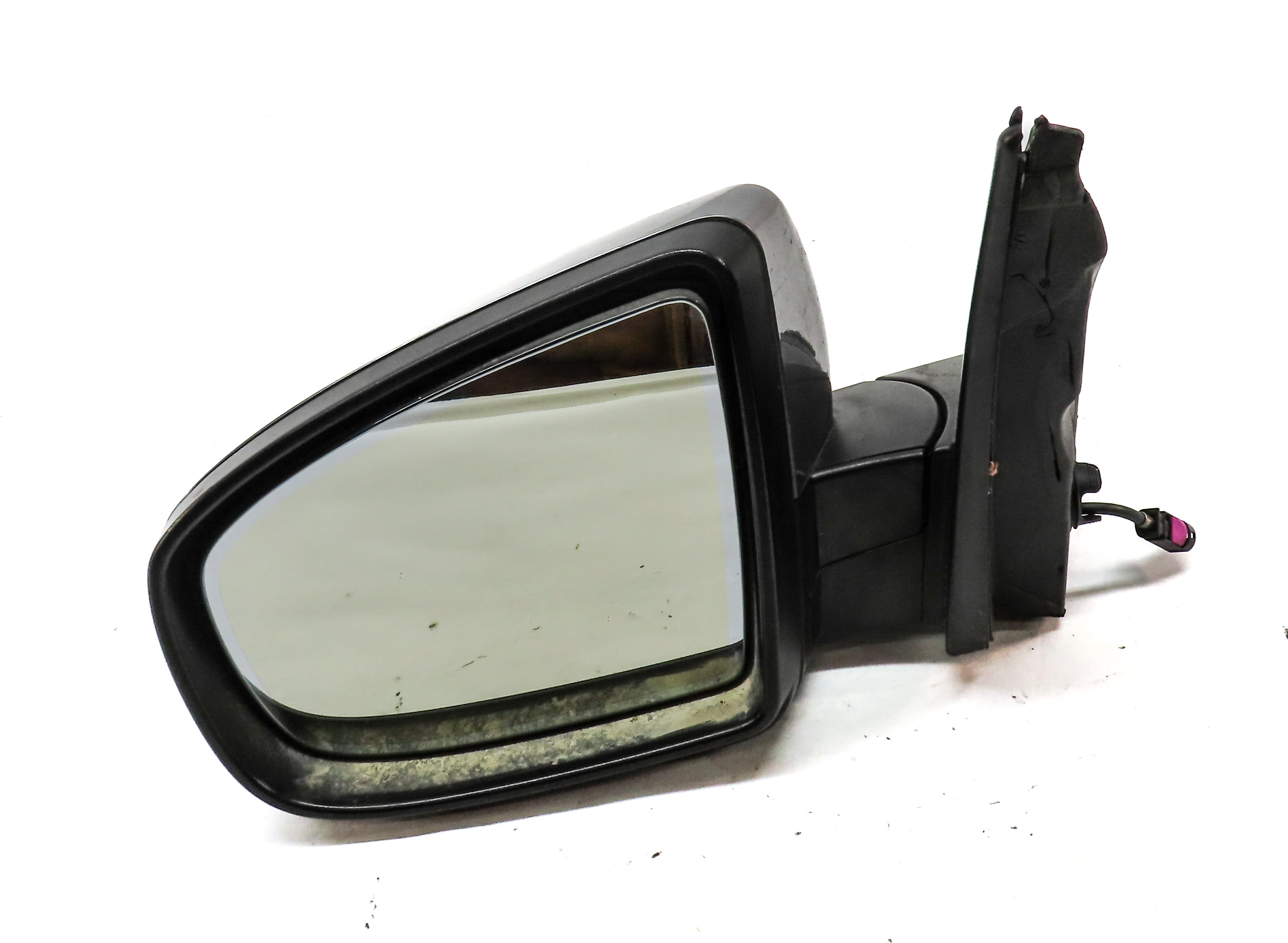 2010-2013 BMW X5 (E70) LEFT P-FOLD MEM AUTODIM CAMERA HEATED DOOR MIRROR (GRAY) — exact item pictured